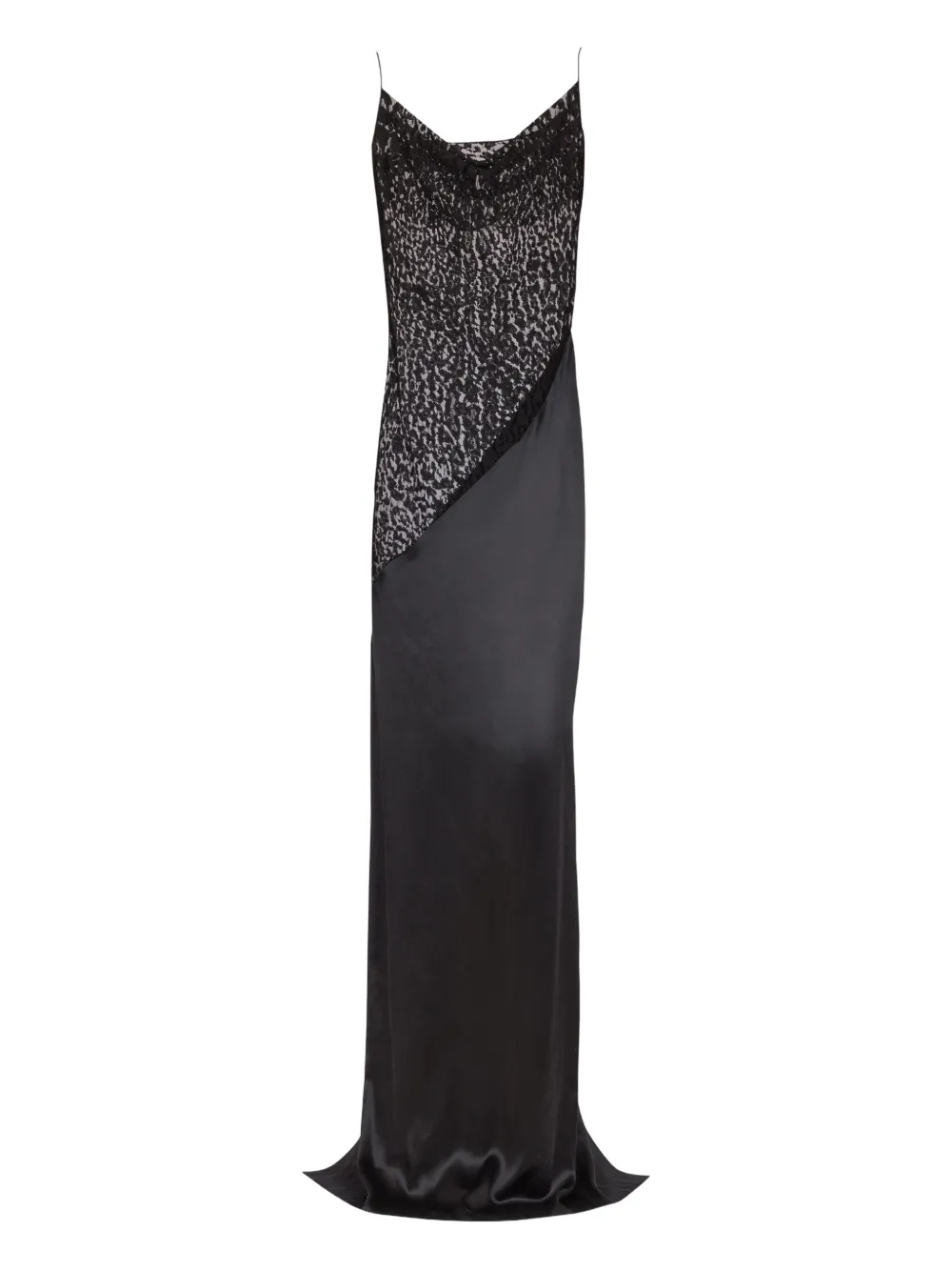 Balmain Jurk met kant Zwart
