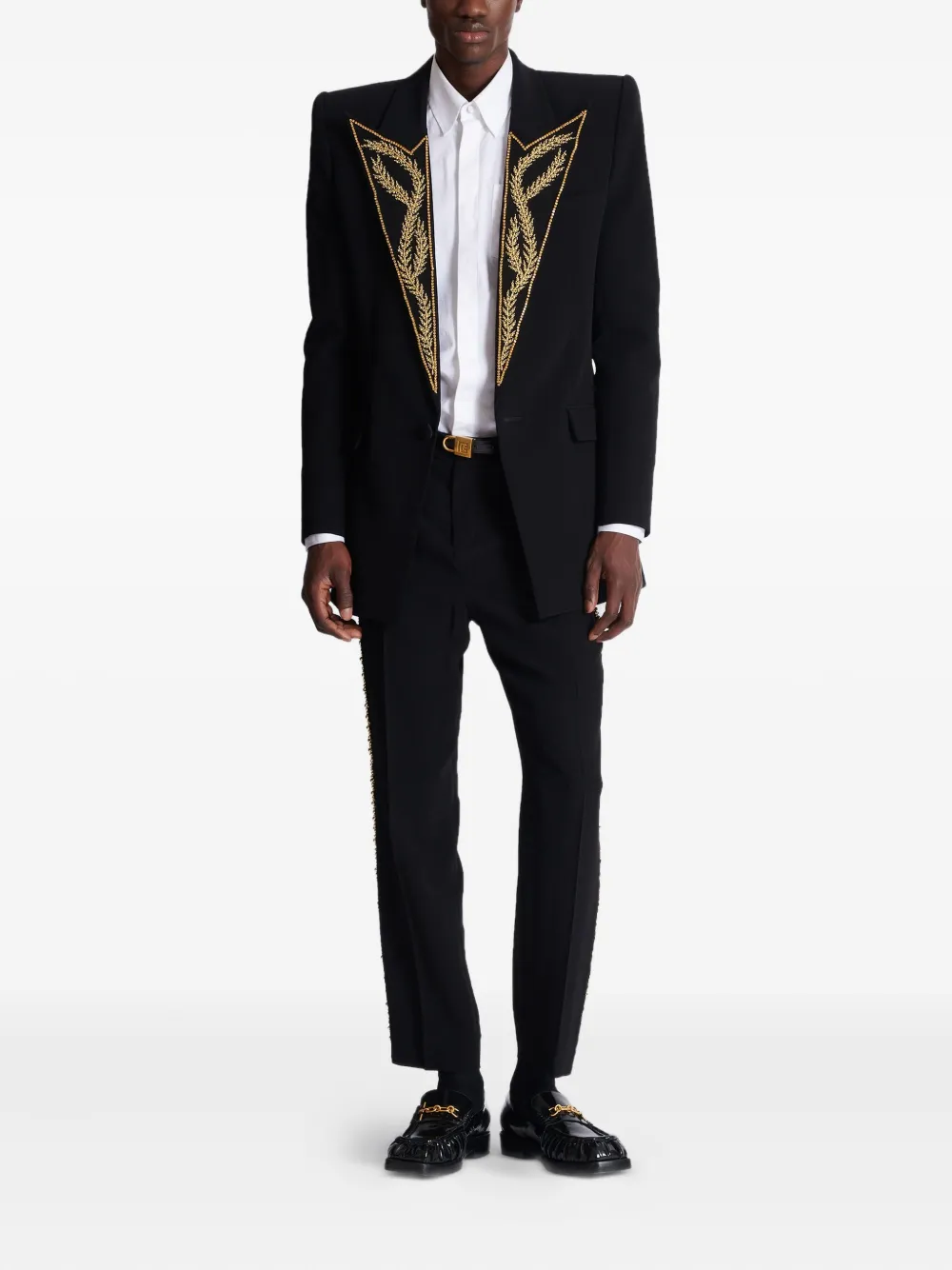 Balmain blazer con cuello bordado | Blazers | Image 2