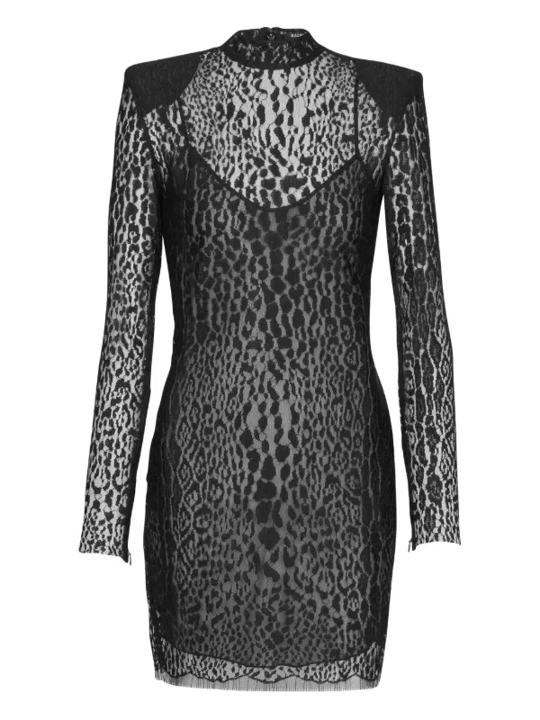 chinese dress ladies Deliana Layered Bra-Detail Ruched Midaxi Dress in Leopard Print