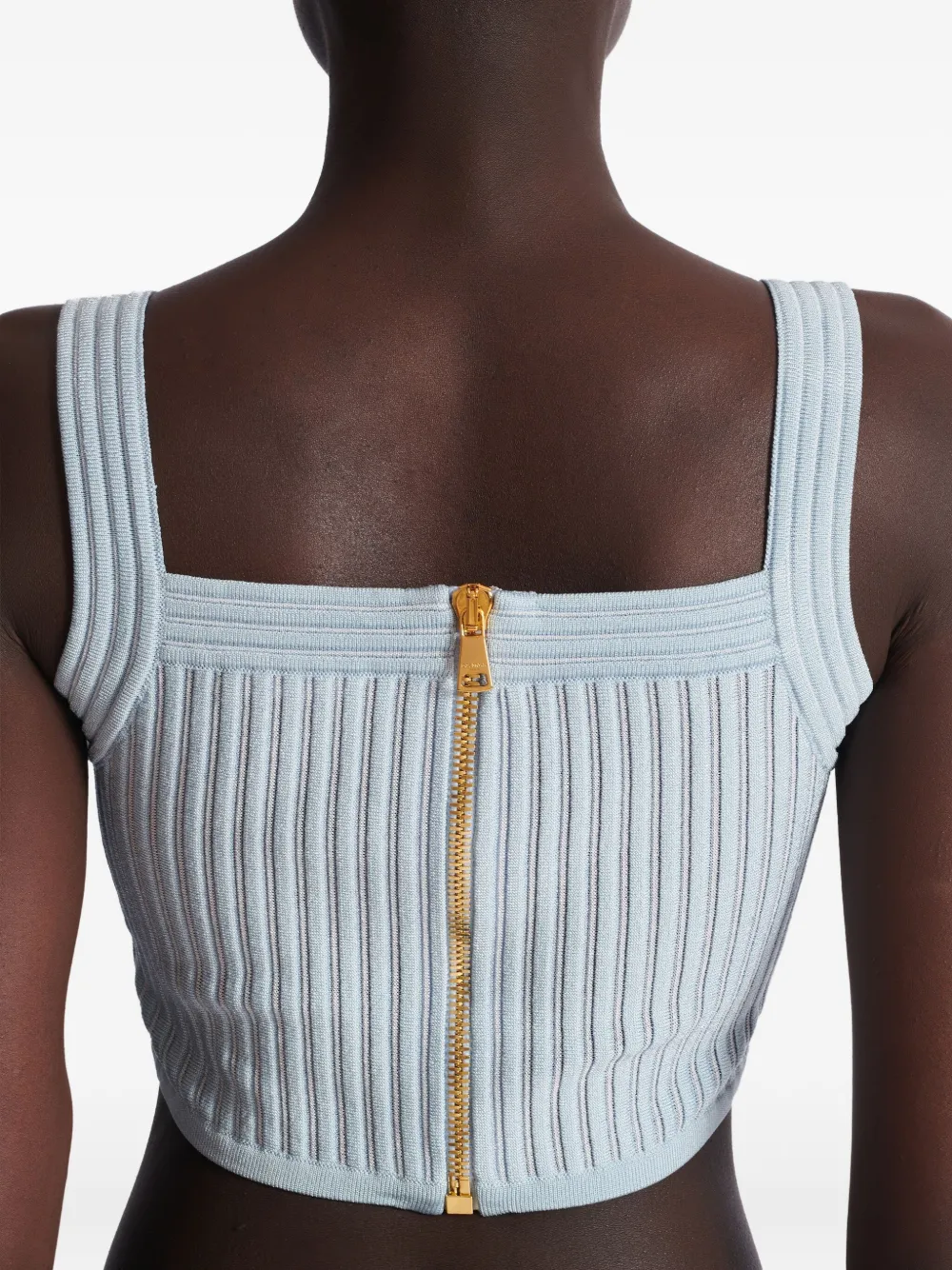 Balmain Cropped top Blauw