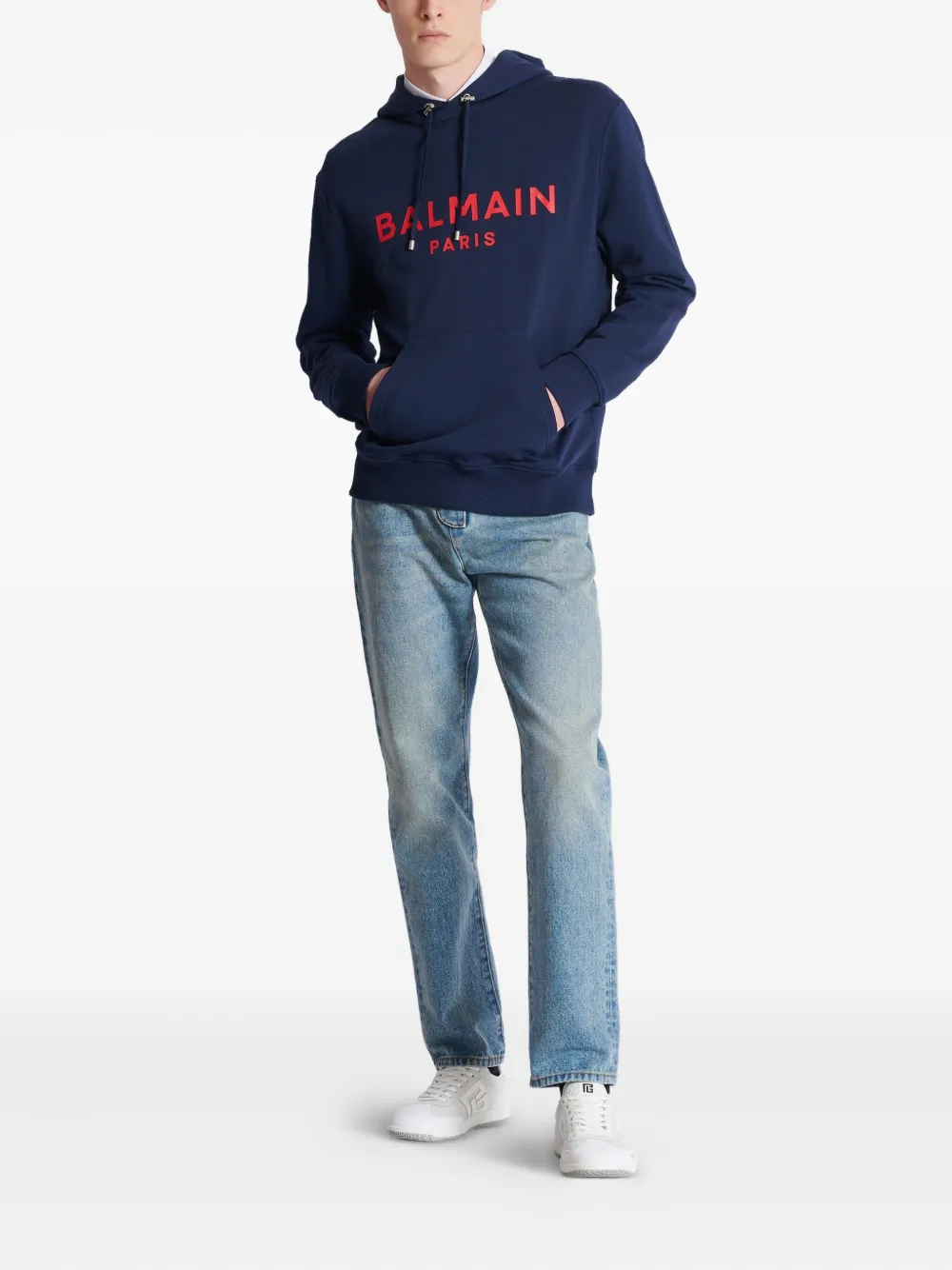 Balmain logo-print hoodie | Hoodies | Image 2