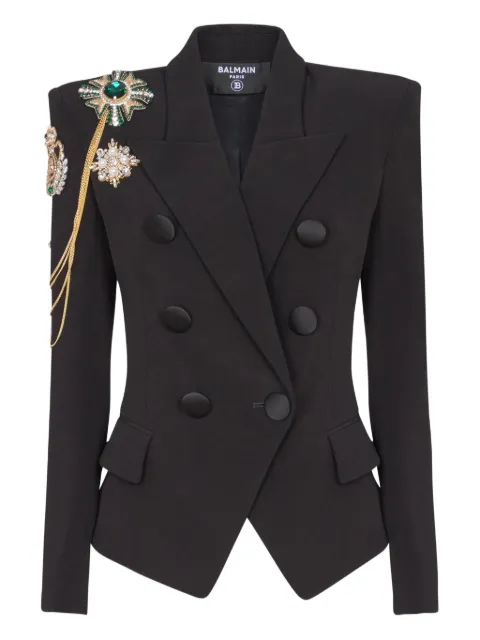 Balmain blazer con doble botonadura