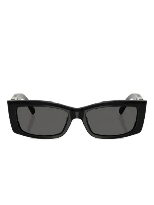 Tiffany & Co. オーバルフレーム サングラス | ブラック | FARFETCH JP