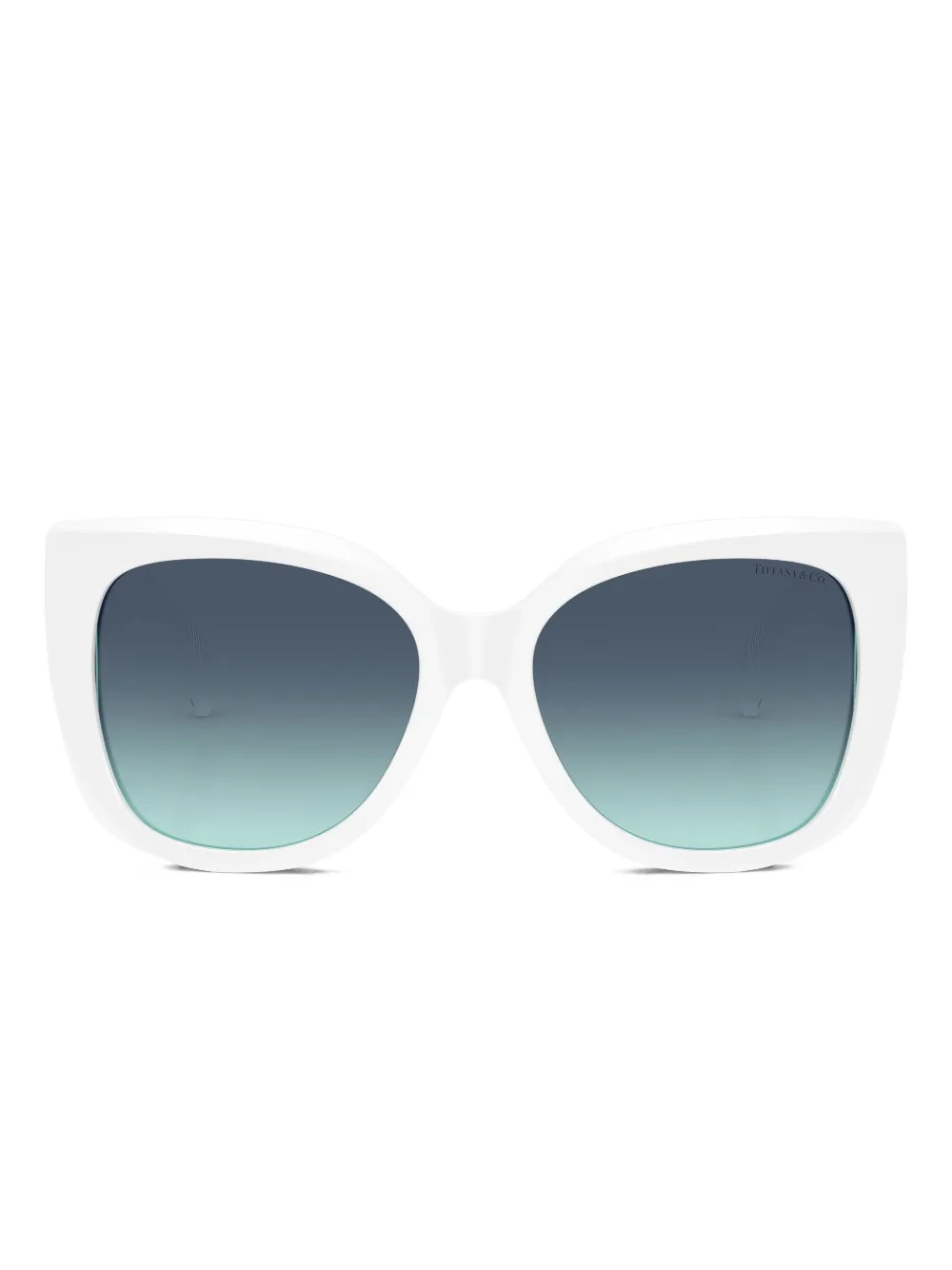 Tiffany & Co. logo-lettering sunglasses | White | Image 1