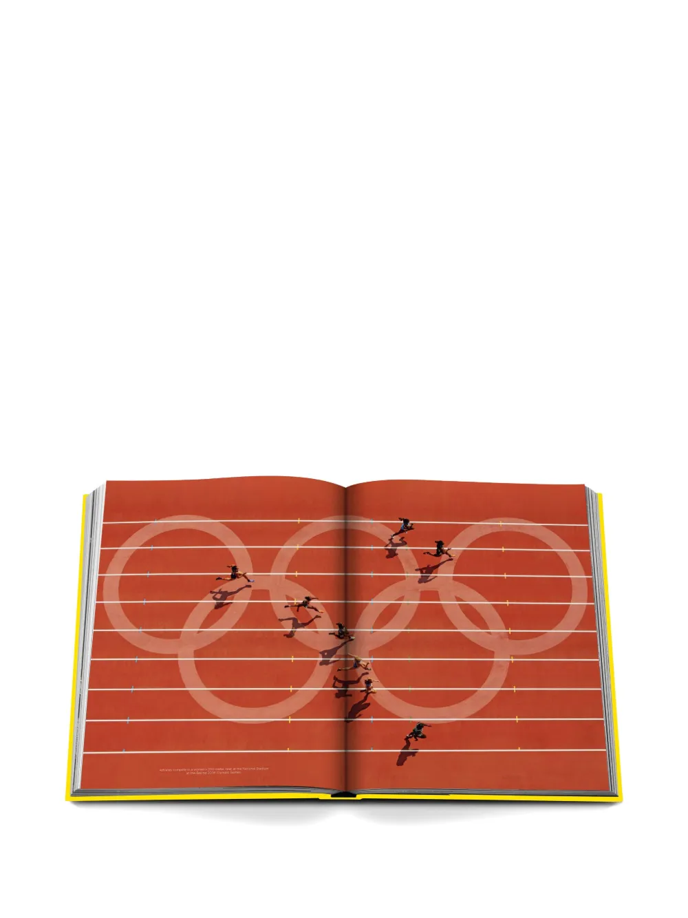 Assouline Technogym: The Art Of Wellness Book In Yellow