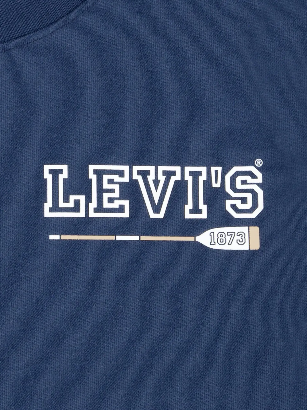 Levi's Kids T-shirt met logoprint Blauw