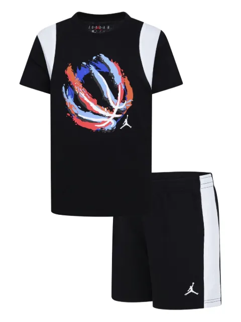 Jordan Kids set de shorts con estampado gráfico