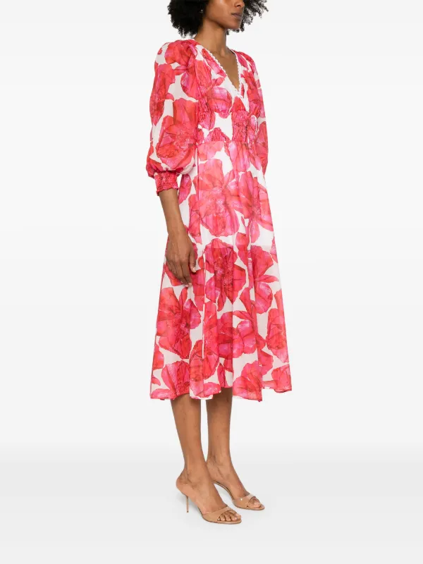 Charo Ruiz Ibiza Fata Midi Dress | White | FARFETCH