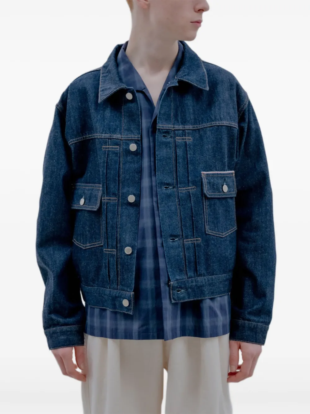 Sophnet. button-up denim jacket | Denim Jackets | Image 2