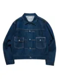 Sophnet. button-up denim jacket - Blue