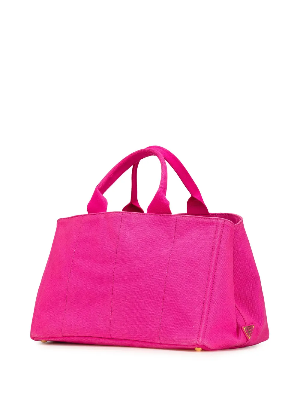 Prada Pre-Owned 2013-2024 Large Canvas Canapa Logo satchel | Pre-Owned | Image 2