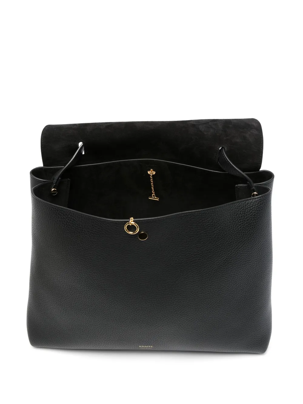 KHAITE Lia grote shopper Zwart