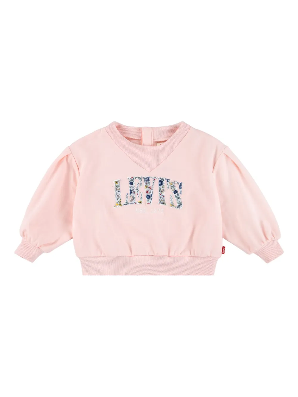 Levi's Kids パフスリーブ スウェットシャツ - ピンク Levi's Kids パフスリーブ スウェットシャツ - ピンク