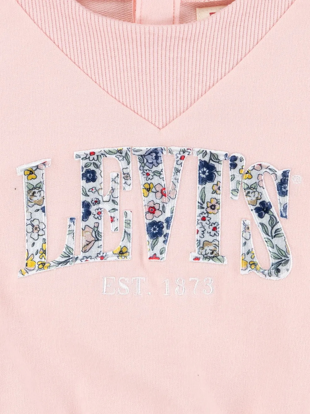 Levi's Kids Sweater met pofmouwen Roze