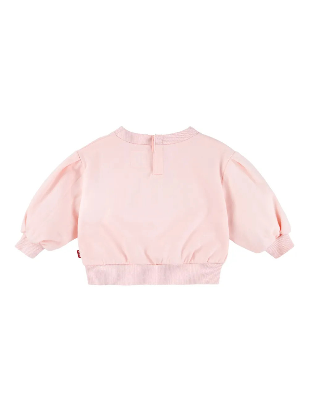 Levi's Kids Sweater met pofmouwen Roze