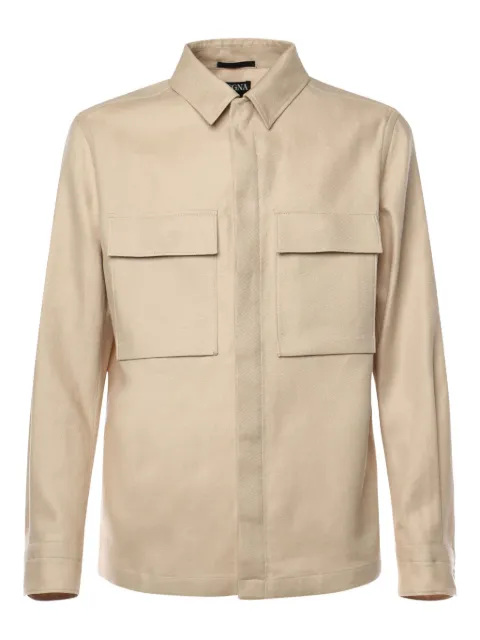 Zegna Oasi Lino overshirt