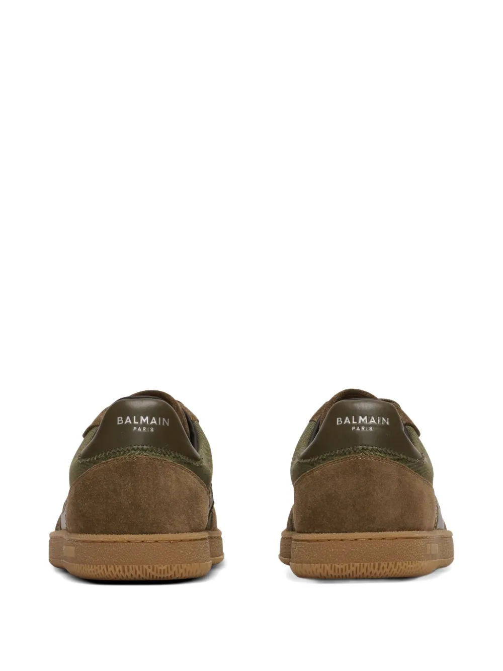 Balmain Swan low-top sneakers Green