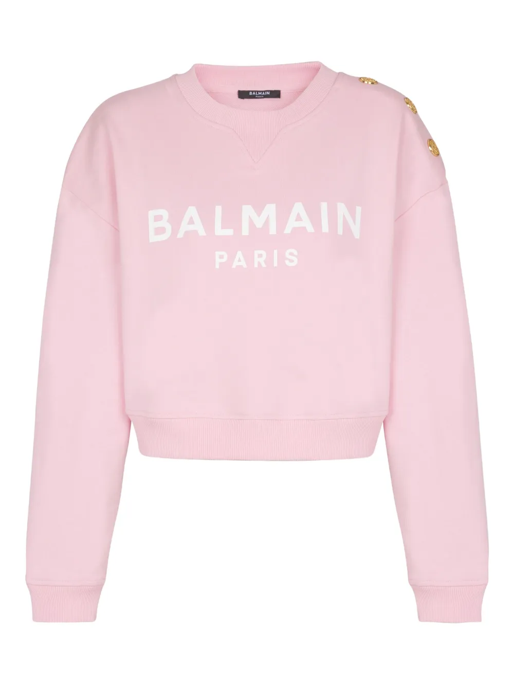 Balmain Paris-print Sweatshirt