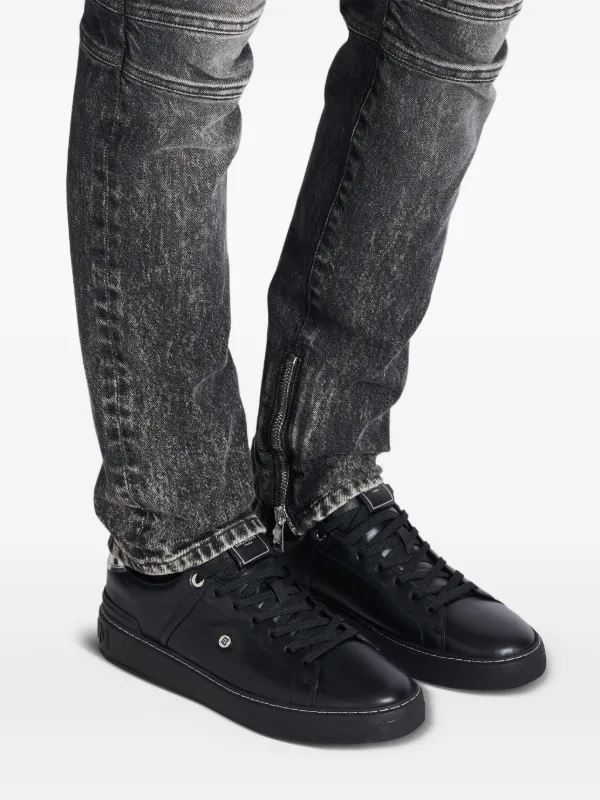 Balmain B-Court Sneakers | Black | FARFETCH
