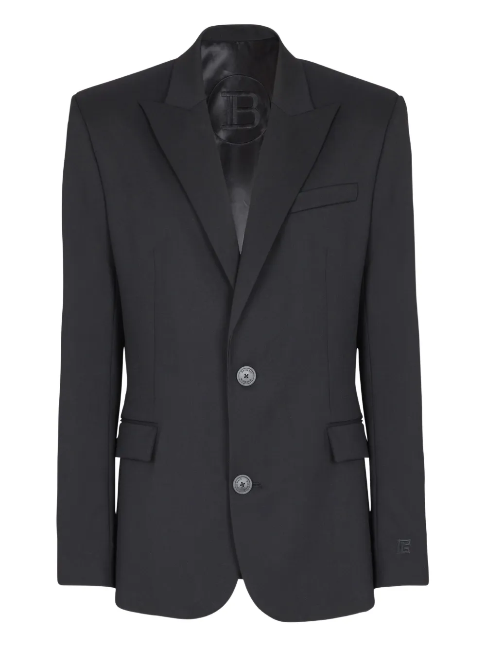 Balmain blazer à design texturé | noir | Image 1