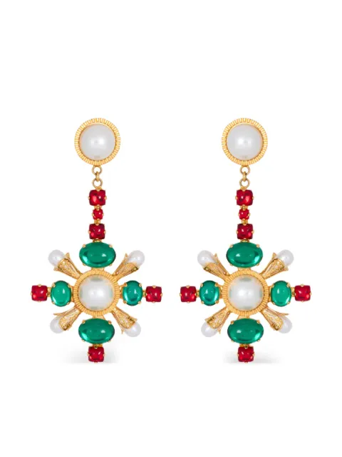 Balmain Baroque pendant earrings 