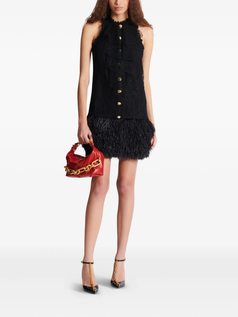 Balmain Sync mini-shopper - Rood