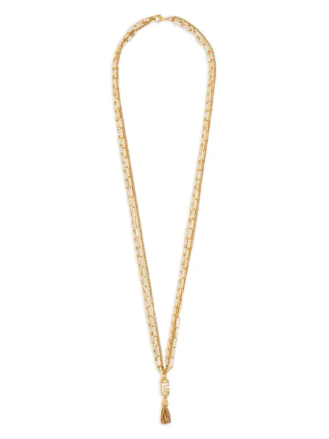 Balmain Sync long necklace