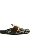 Balmain Anthem slippers - Black