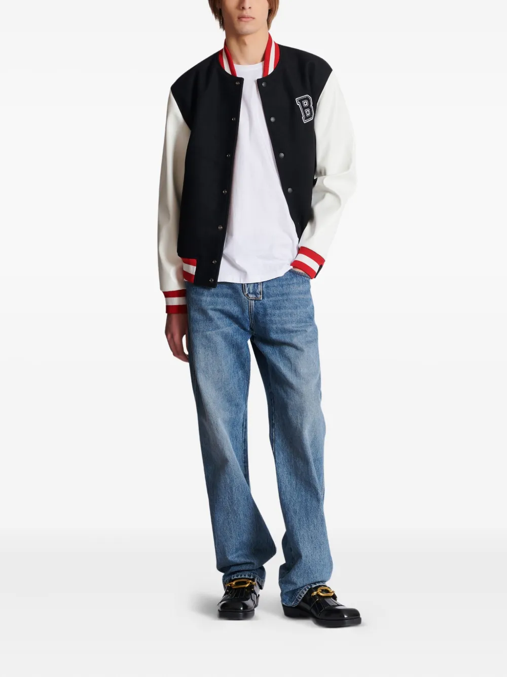 Balmain Katoenen T-shirt - Wit