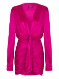 Balmain draped jersey dress - Pink