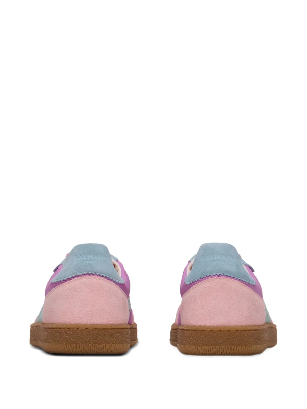Balmain Swan low-top sneakers Pink