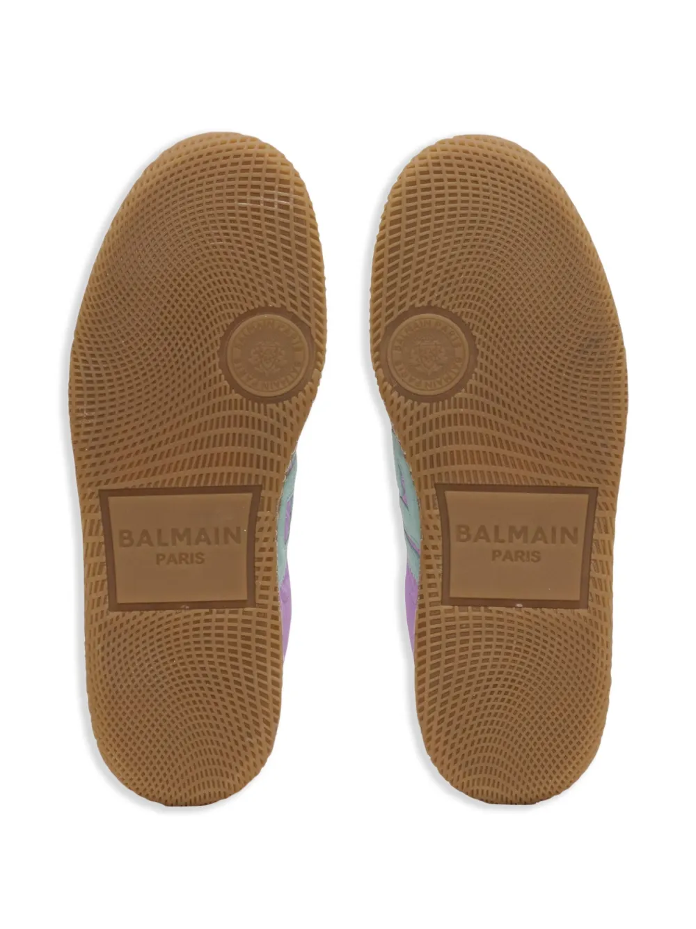 Balmain Swan low-top sneakers Pink