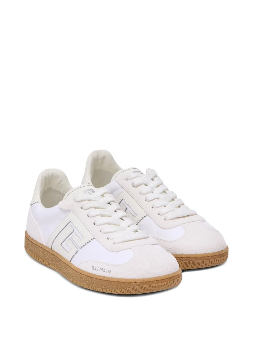 Balmain Swan low-top sneakers Wit