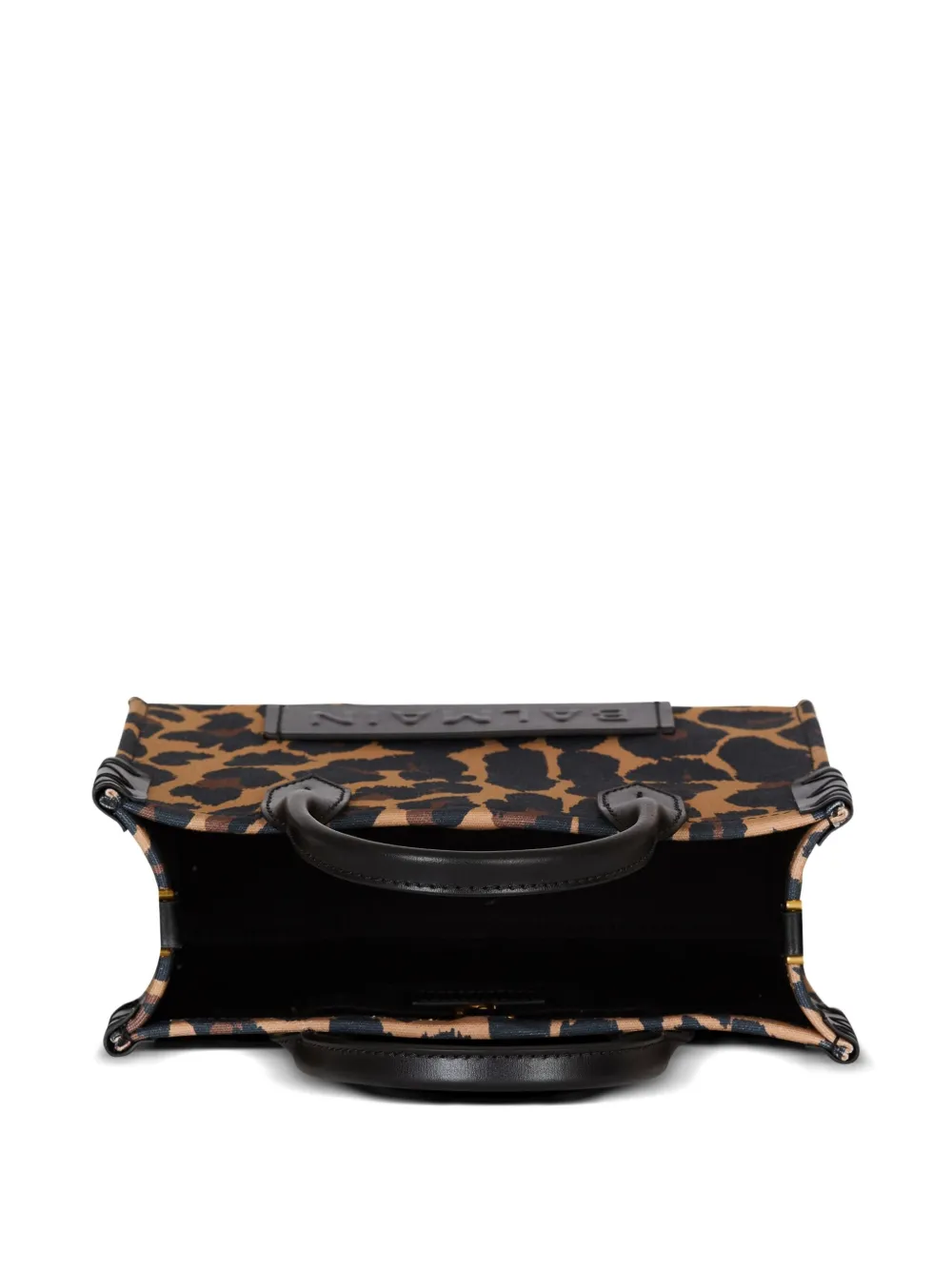 Balmain B-Army kleine shopper Zwart