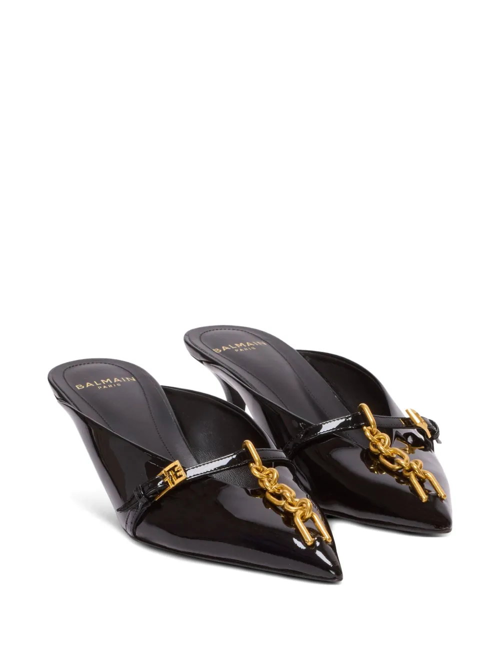 Balmain Sync muiltjes - Zwart