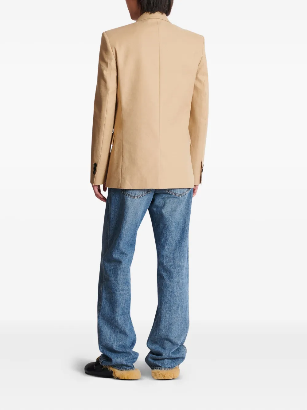 BALMAIN CANVAS BLAZER