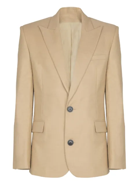 Balmain canvas blazer