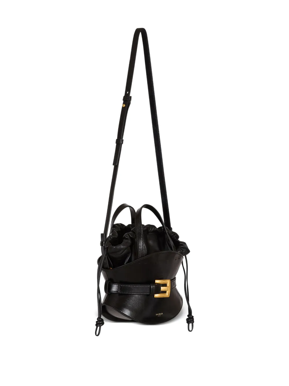 Balmain Shuffle mini-shopper Zwart