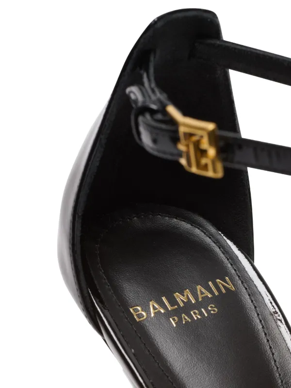 【送料&関税込】Balmain Leather Pumps Balmain Leather Pumps | Black | FARFETCH