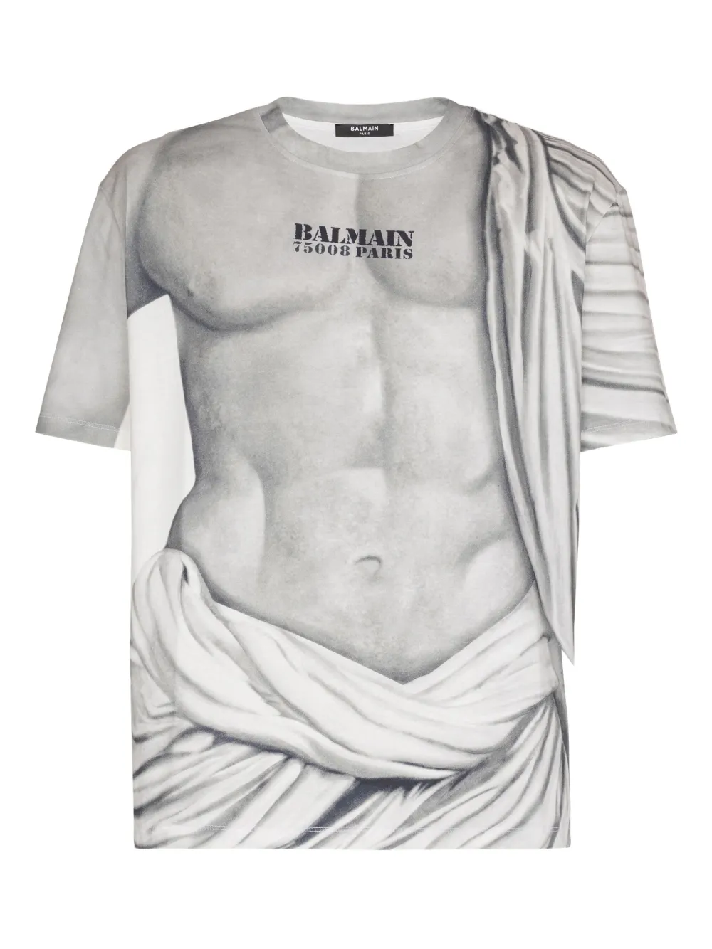 Balmain Katoenen T-shirt Grijs