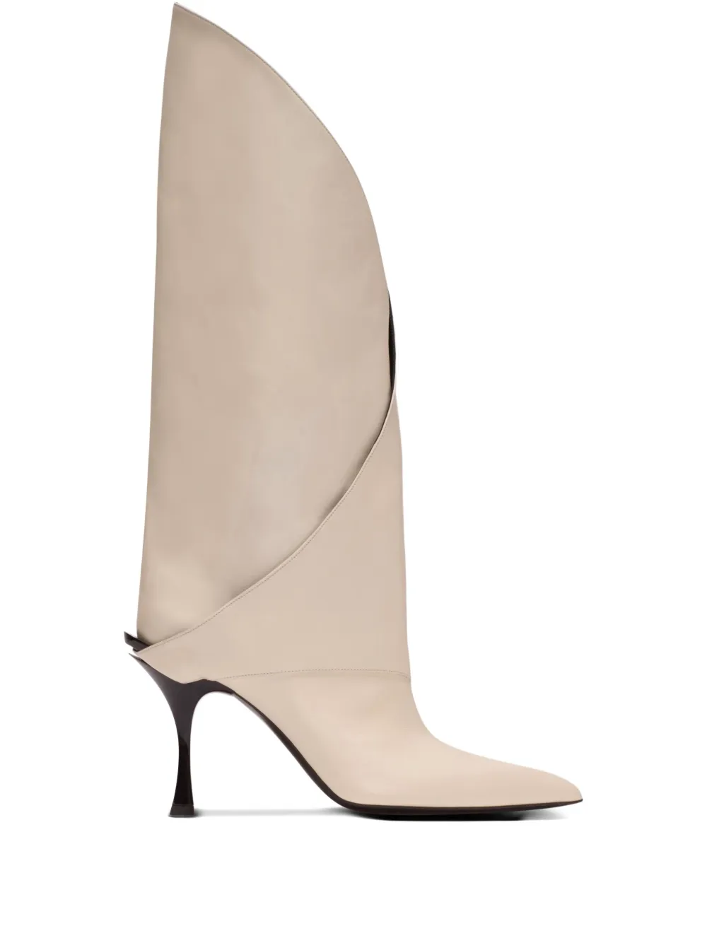 Balmain Twist boots Neutrals
