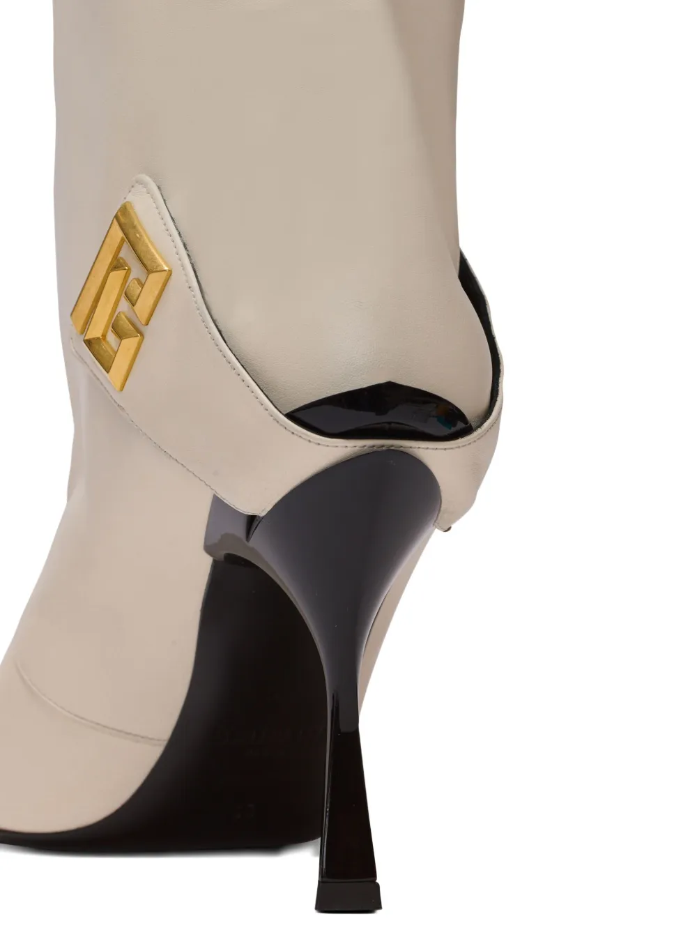 Balmain Twist boots Neutrals