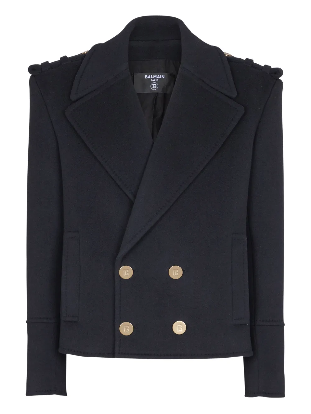 Balmain Cropped jack Blauw