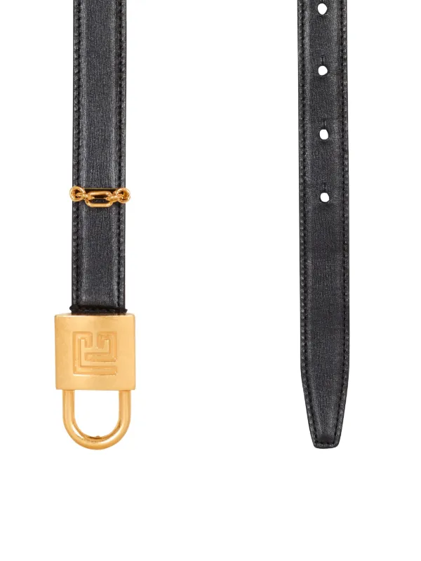 バルマン レザーベルト Balmain レザーベルト | ブラック | FARFETCH JP