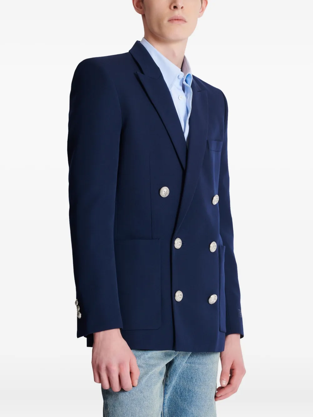 Balmain Blazer Blauw