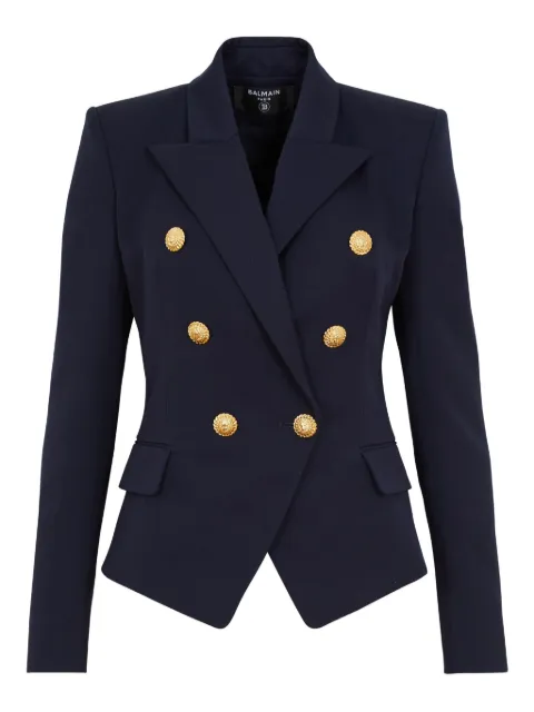 Balmain double-breasted wool jacket