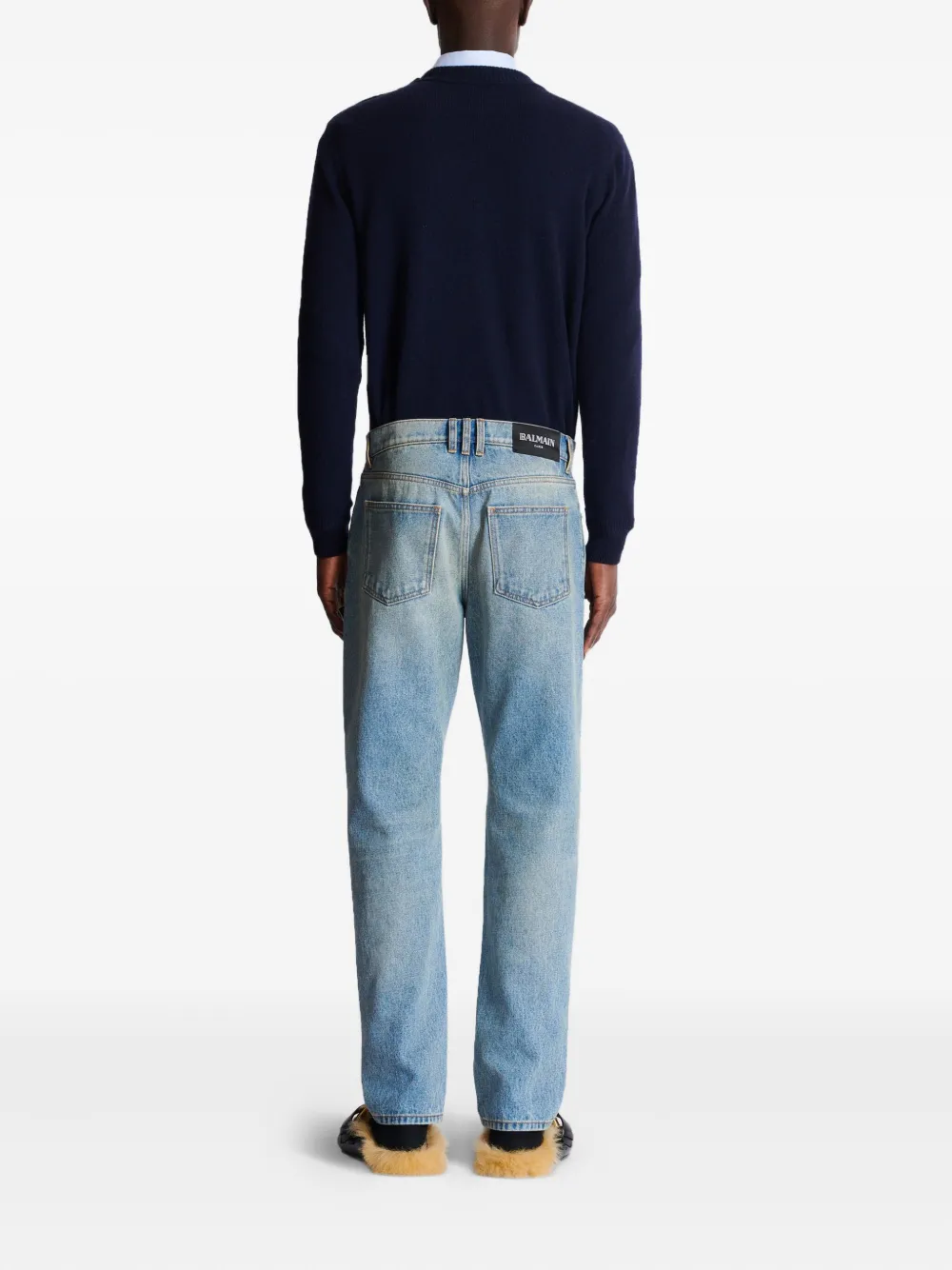 Balmain Straight jeans Blauw