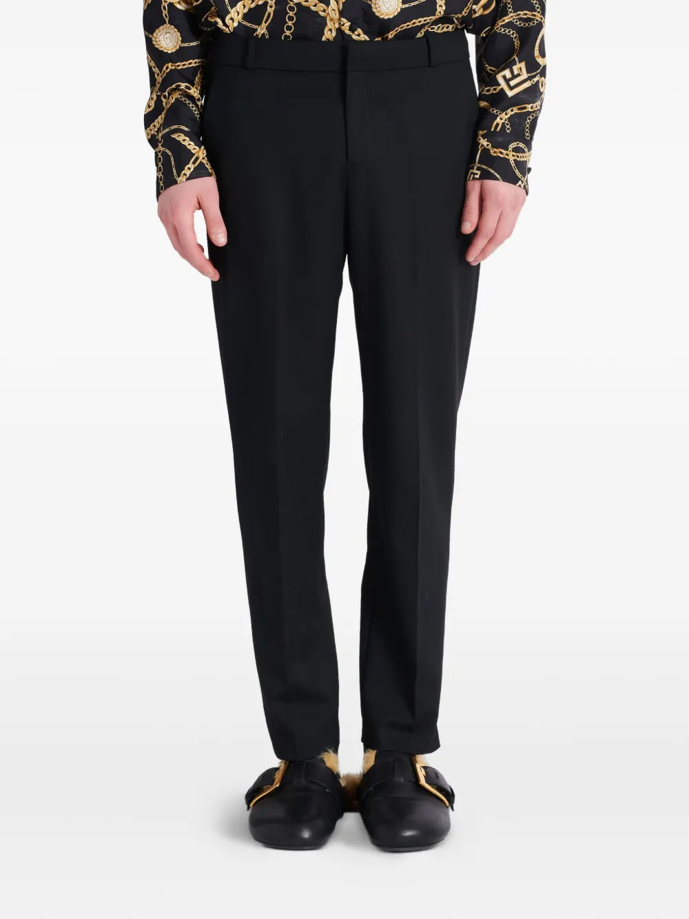 Balmain Straight broek Zwart