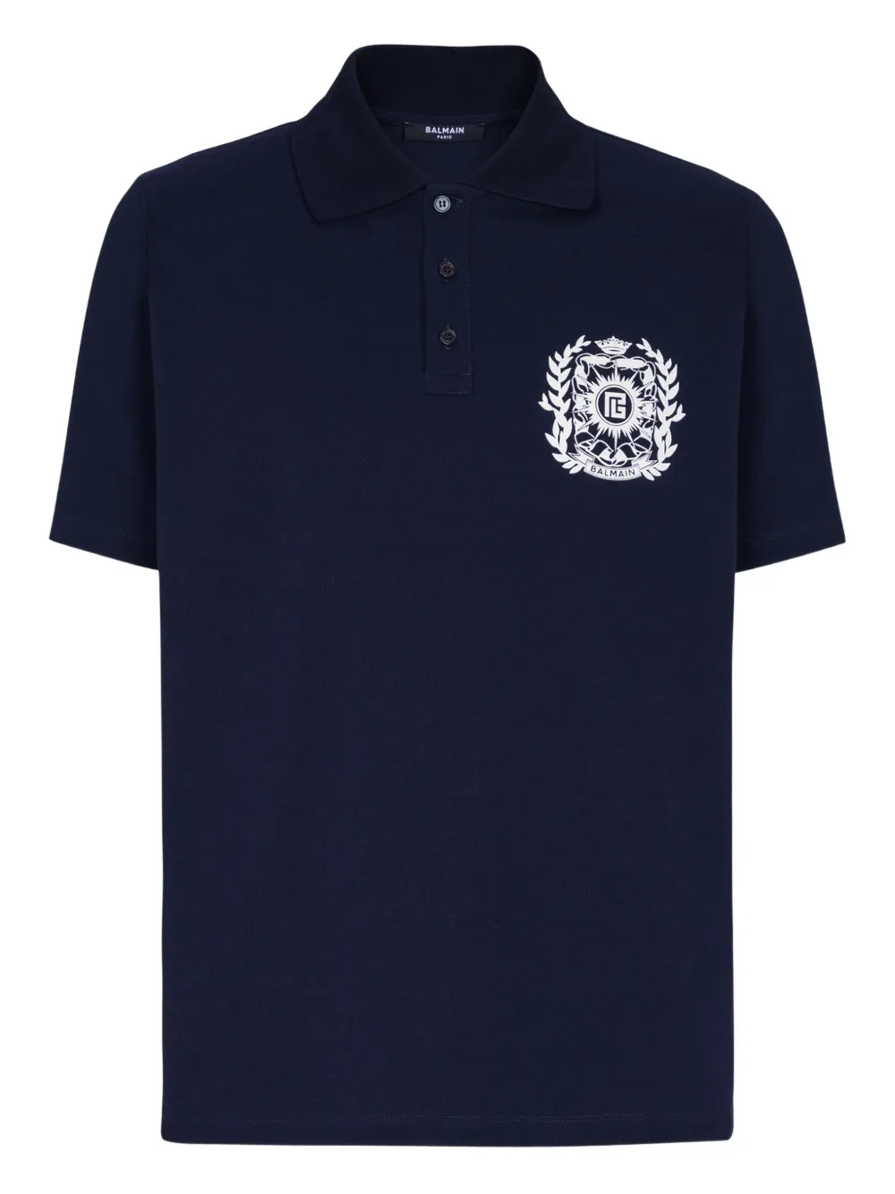 Balmain Katoenen poloshirt Blauw