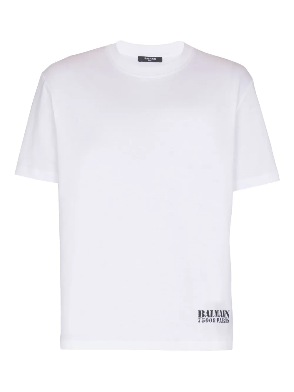 Balmain T-shirt met logoprint Wit